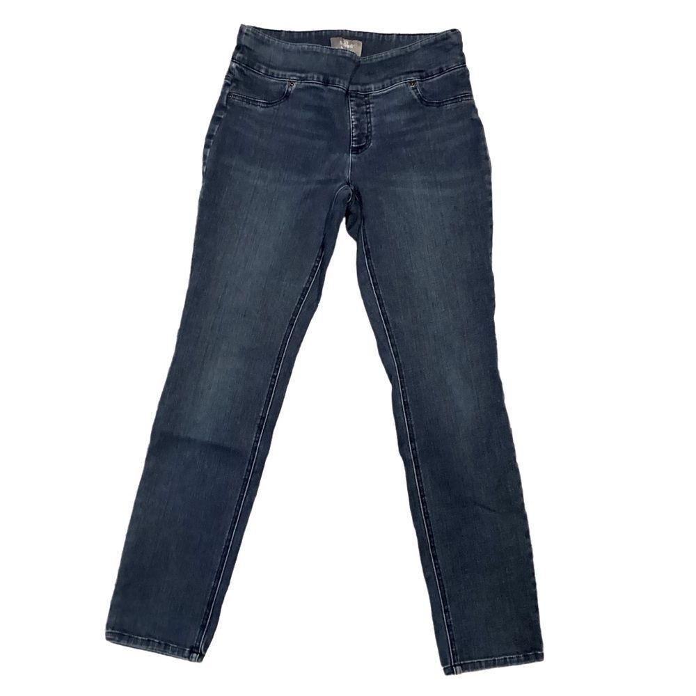 Chico’s So Slimming Denim Jeans Stretch Pull On  Chico’s Size 0 (Small)
